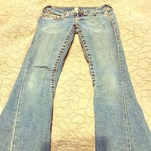 True Religion sz 27 flair jeans